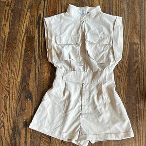 Stylish Cream Romper